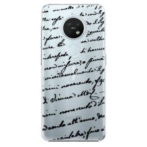 Plastové puzdro iSaprio - Handwriting 01 - black - Nokia 7.2 vyobraziť