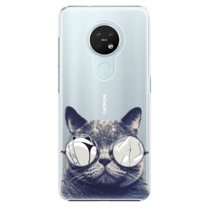 Plastové puzdro iSaprio - Crazy Cat 01 - Nokia 7.2 vyobraziť