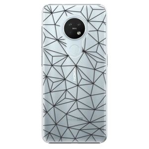 Plastové puzdro iSaprio - Abstract Triangles 03 - black - Nokia 7.2 vyobraziť