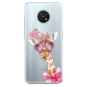 Plastové puzdro iSaprio - Lady Giraffe - Nokia 7.2 vyobraziť