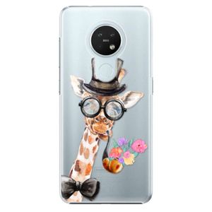 Plastové puzdro iSaprio - Sir Giraffe - Nokia 7.2 vyobraziť