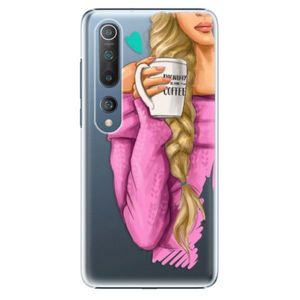 Plastové puzdro iSaprio - My Coffe and Blond Girl - Xiaomi Mi 10 / Mi 10 Pro vyobraziť