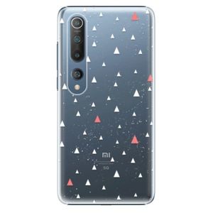 Plastové puzdro iSaprio - Abstract Triangles 02 - white - Xiaomi Mi 10 / Mi 10 Pro vyobraziť