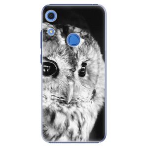Plastové puzdro iSaprio - BW Owl - Huawei Y6s vyobraziť