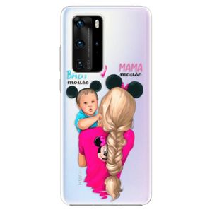 Plastové puzdro iSaprio - Mama Mouse Blonde and Boy - Huawei P40 Pro vyobraziť