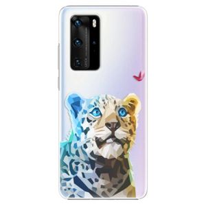 Plastové puzdro iSaprio - Leopard With Butterfly - Huawei P40 Pro vyobraziť