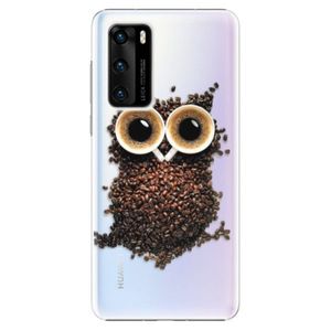 Plastové puzdro iSaprio - Owl And Coffee - Huawei P40 vyobraziť