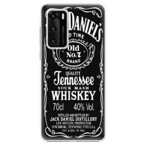 Plastové puzdro iSaprio - Jack Daniels - Huawei P40 vyobraziť