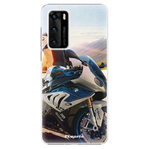 Plastové puzdro iSaprio - Motorcycle 10 - Huawei P40 vyobraziť
