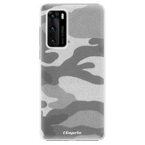 Plastové puzdro iSaprio - Gray Camuflage 02 - Huawei P40 vyobraziť