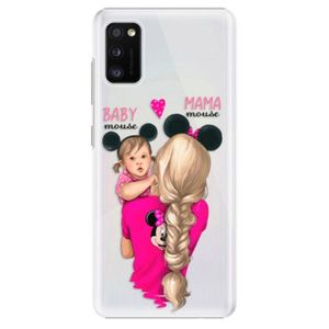 Plastové puzdro iSaprio - Mama Mouse Blond and Girl - Samsung Galaxy A41 vyobraziť