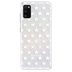 Plastové puzdro iSaprio - Stars Pattern - white - Samsung Galaxy A41 vyobraziť