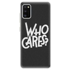 Plastové puzdro iSaprio - Who Cares - Samsung Galaxy A41 vyobraziť