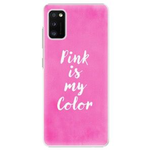 Plastové puzdro iSaprio - Pink is my color - Samsung Galaxy A41 vyobraziť