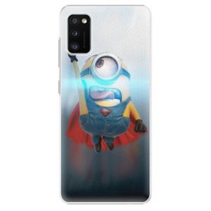 Plastové puzdro iSaprio - Mimons Superman 02 - Samsung Galaxy A41 vyobraziť