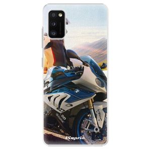 Plastové puzdro iSaprio - Motorcycle 10 - Samsung Galaxy A41 vyobraziť