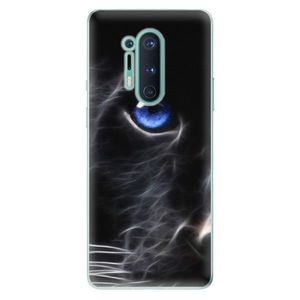 Odolné silikónové puzdro iSaprio - Black Puma - OnePlus 8 Pro vyobraziť