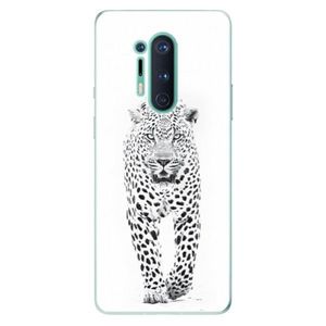 Odolné silikónové puzdro iSaprio - White Jaguar - OnePlus 8 Pro vyobraziť
