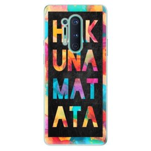 Odolné silikónové puzdro iSaprio - Hakuna Matata 01 - OnePlus 8 Pro vyobraziť