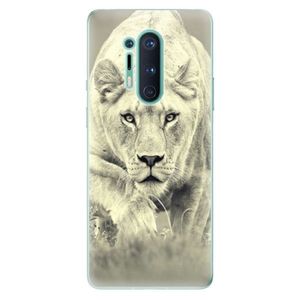 Odolné silikónové puzdro iSaprio - Lioness 01 - OnePlus 8 Pro vyobraziť