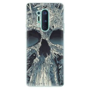 Odolné silikónové puzdro iSaprio - Abstract Skull - OnePlus 8 Pro vyobraziť