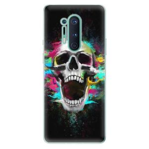 Odolné silikónové puzdro iSaprio - Skull in Colors - OnePlus 8 Pro vyobraziť