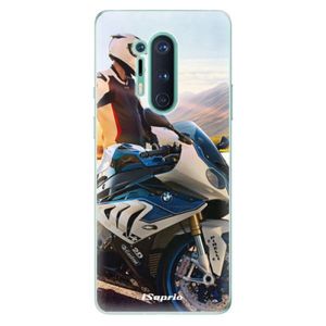 Odolné silikónové puzdro iSaprio - Motorcycle 10 - OnePlus 8 Pro vyobraziť