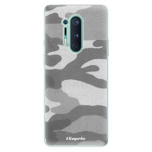 Odolné silikónové puzdro iSaprio - Gray Camuflage 02 - OnePlus 8 Pro vyobraziť