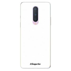 Odolné silikónové puzdro iSaprio - 4Pure - bílý - OnePlus 8 vyobraziť