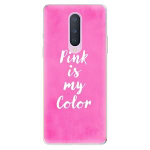 Odolné silikónové puzdro iSaprio - Pink is my color - OnePlus 8 vyobraziť