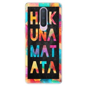 Odolné silikónové puzdro iSaprio - Hakuna Matata 01 - OnePlus 8 vyobraziť