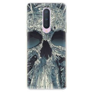 Odolné silikónové puzdro iSaprio - Abstract Skull - OnePlus 8 vyobraziť