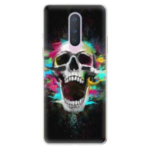 Odolné silikónové puzdro iSaprio - Skull in Colors - OnePlus 8 vyobraziť