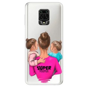 Odolné silikónové puzdro iSaprio - Super Mama - Two Girls - Xiaomi Redmi Note 9 Pro / Note 9S vyobraziť