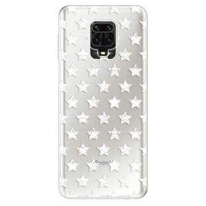 Odolné silikónové puzdro iSaprio - Stars Pattern - white - Xiaomi Redmi Note 9 Pro / Note 9S vyobraziť