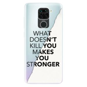 Odolné silikónové puzdro iSaprio - Makes You Stronger - Xiaomi Redmi Note 9 vyobraziť