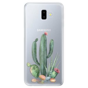 Odolné silikónové puzdro iSaprio - Cacti 02 - Samsung Galaxy J6+ vyobraziť