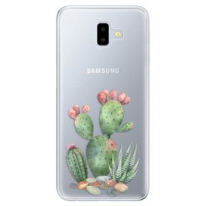 Odolné silikónové puzdro iSaprio - Cacti 01 - Samsung Galaxy J6+ vyobraziť