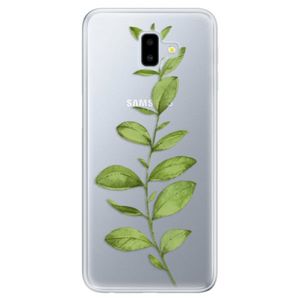 Odolné silikónové puzdro iSaprio - Green Plant 01 - Samsung Galaxy J6+ vyobraziť