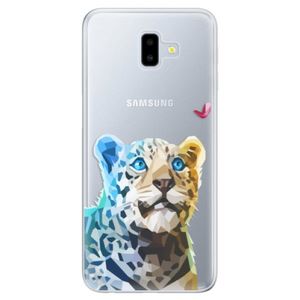 Odolné silikónové puzdro iSaprio - Leopard With Butterfly - Samsung Galaxy J6+ vyobraziť