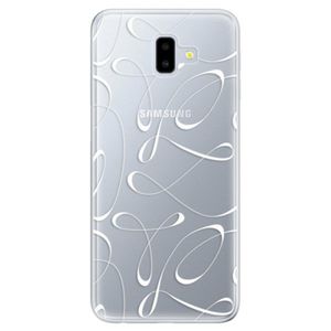 Odolné silikónové puzdro iSaprio - Fancy - white - Samsung Galaxy J6+ vyobraziť