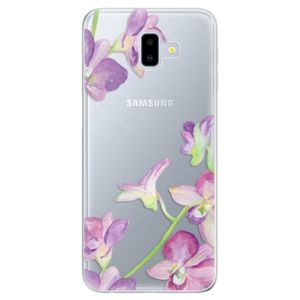 Odolné silikónové puzdro iSaprio - Purple Orchid - Samsung Galaxy J6+ vyobraziť
