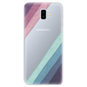 Odolné silikónové puzdro iSaprio - Glitter Stripes 01 - Samsung Galaxy J6+ vyobraziť