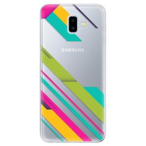 Odolné silikónové puzdro iSaprio - Color Stripes 03 - Samsung Galaxy J6+ vyobraziť