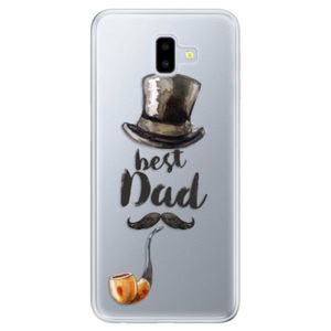 Odolné silikónové puzdro iSaprio - Best Dad - Samsung Galaxy J6+ vyobraziť