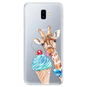 Odolné silikónové puzdro iSaprio - Love Ice-Cream - Samsung Galaxy J6+ vyobraziť