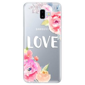 Odolné silikónové puzdro iSaprio - Love - Samsung Galaxy J6+ vyobraziť