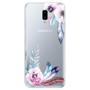 Odolné silikónové puzdro iSaprio - Flower Pattern 04 - Samsung Galaxy J6+ vyobraziť