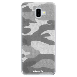 Odolné silikónové puzdro iSaprio - Gray Camuflage 02 - Samsung Galaxy J6+ vyobraziť