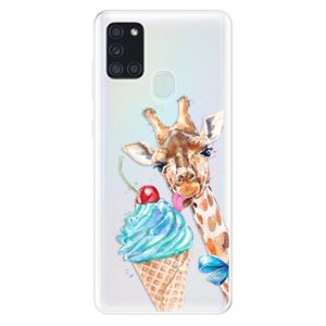 Odolné silikónové puzdro iSaprio - Love Ice-Cream - Samsung Galaxy A21s vyobraziť